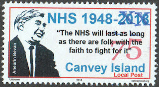 CILP NHS 75th Anniversary stamp