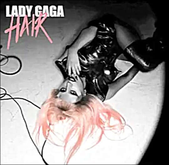 lady gaga hair single album cover. Hair is a song by Lady Gaga