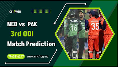 PAK vs NED 3rd ODI Today’s Match Prediction ball by ball