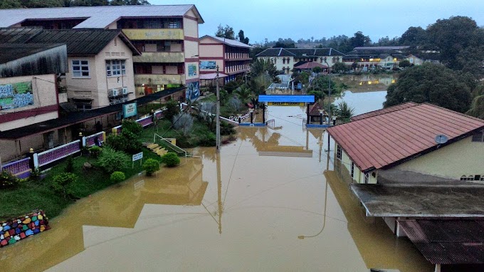 Banjir di kuala lipis pahang semakin buruk