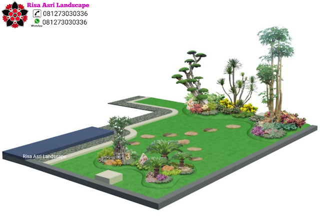 Risa Asri Landscape - Galeri Desain 3D