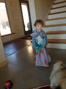 This is a hand me down little mermaid dress that is a big hit.