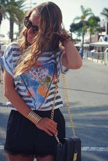 street style, t-shirt Zara, Mala Manjerica, Sapatos Zilian.