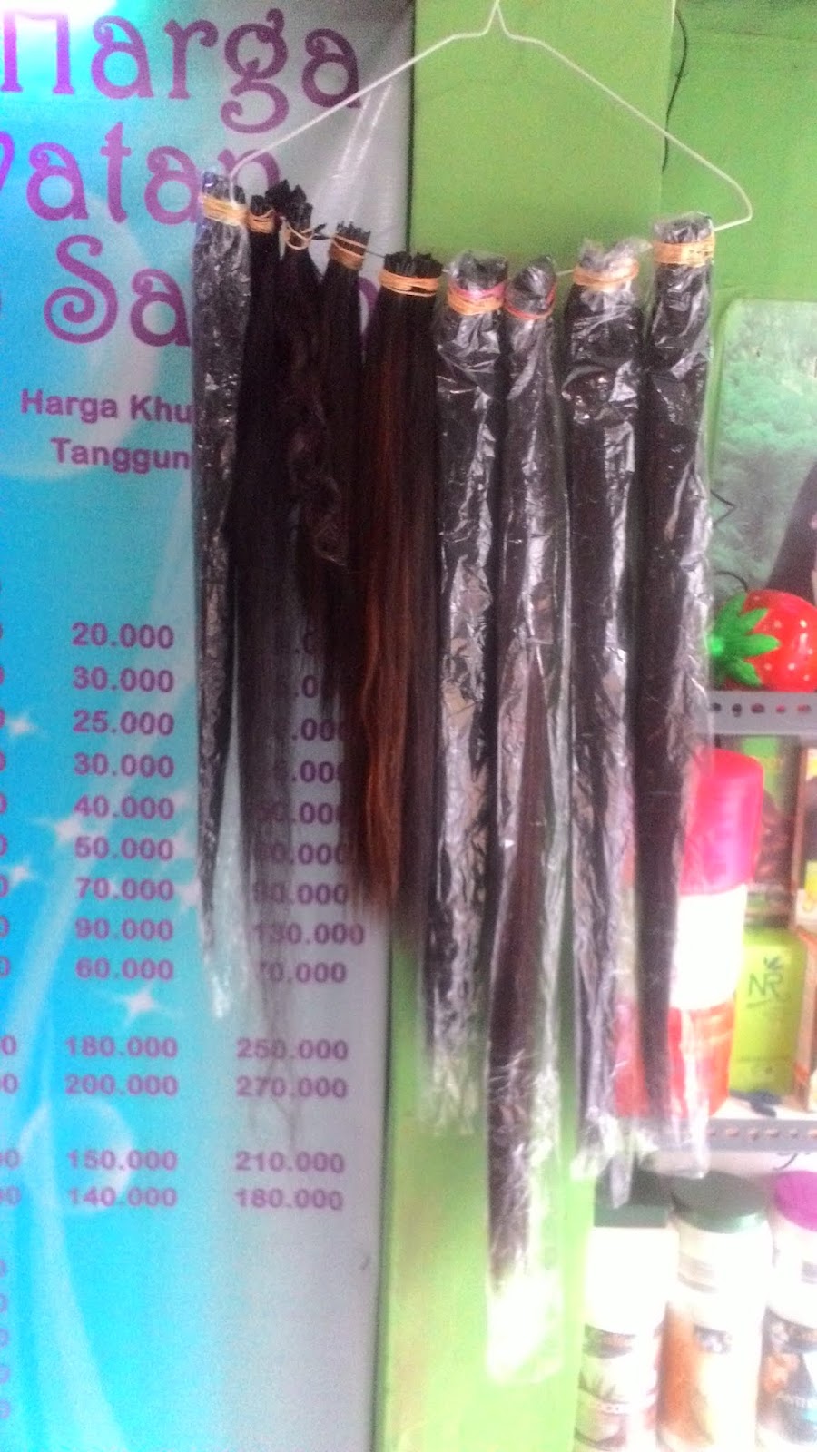 Jual Rambut  Sambung Hair Extension Hair Clip Murah di 