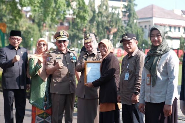 HUT Ke 73 Satpol PP, Idris Berikan Apresiasi Prestasi dan Kinerja Terbaik