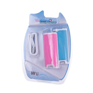 Handle Padlock Strap and Battery Cover Kit for Wii