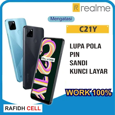 Realme C21Y RMX3263 Lupa Pola, Pin, Sandi Kunci Layar