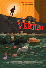 Vertigo Regular Edition Screen Print by Jonathan Burton x Mad Duck Posters