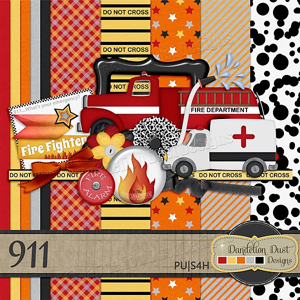 911 by Dandelion Dust Designs Kit Preview