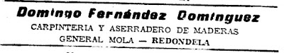 Domingo Fernández, 1961. El Pueblo Gallego