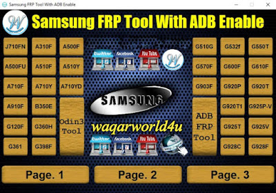 Samsung Frp Tool With ADB Enable Files Free Download