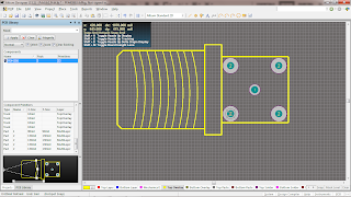 creating footprint for N connector