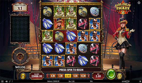 Main Gratis Slot Indonesia - Golden Ticket 2 (Play N GO)