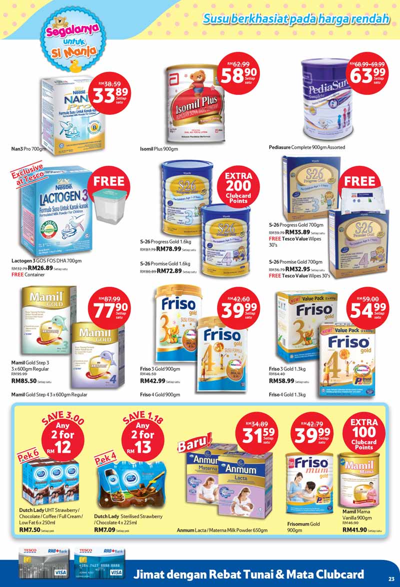 Malaysia Shopping Centre Tesco  Promotion  21 April 4 May 