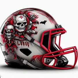 New Mexico Lobos Halloween Concept Helmets