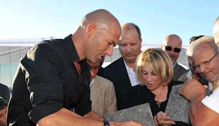 Zidane inagurating the Z5 Sports Complex