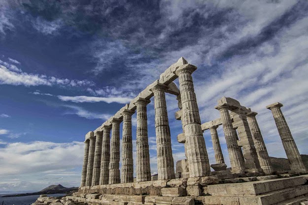 45. …and Poseidon from down there. (Temple of Poseidon in Sounio, just south of Athens.) - 49 Reasons To Love Hellas (Greece)