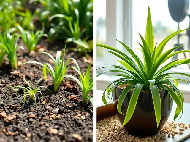 Use Well-Draining Soil for spider house plant