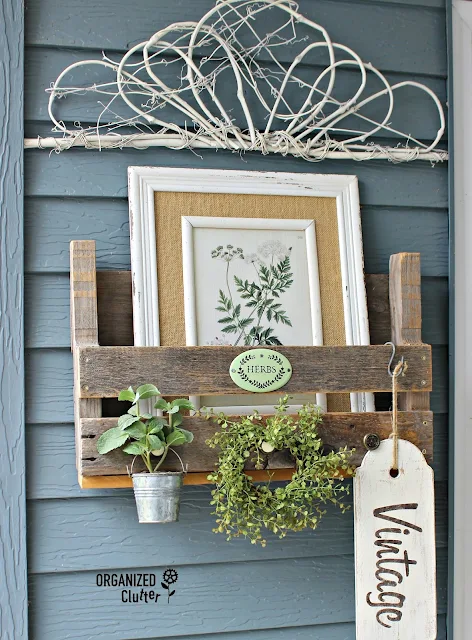 Covered Patio Vignette organizedclutter.net