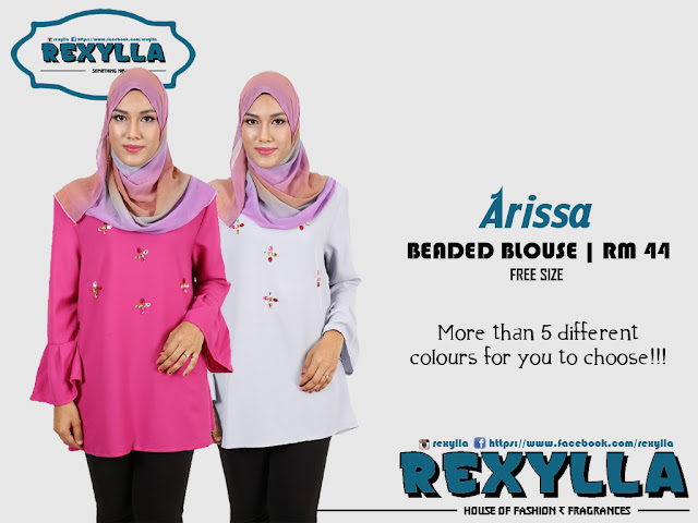 rexylla, beaded blouse, arissa collection