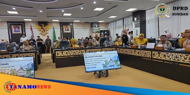 Forum Guru Prioritas Pertama Negeri dan Swasta Provinsi Sumbar Sampaikan Aspirasi ke DPRD Sumatera Barat
