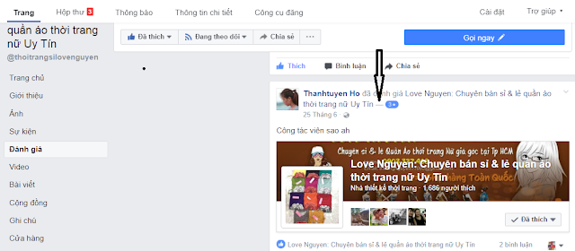 cách tạo đánh giá 5 sao trên Fanpage Facebook