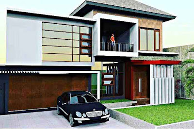 Konsep Model dan Desain Rumah Minimalis 2 Lantai Asri