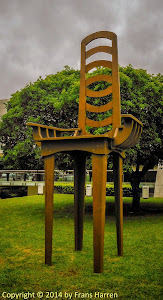 Giant chair - Oscar Niemeyer Museum, Curitiba