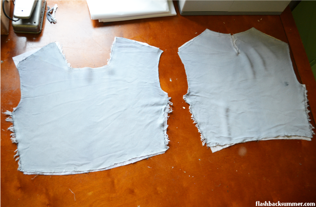 Flashback Summer - Make Do and Mend Gray Suit Project: the Dress - 1930s