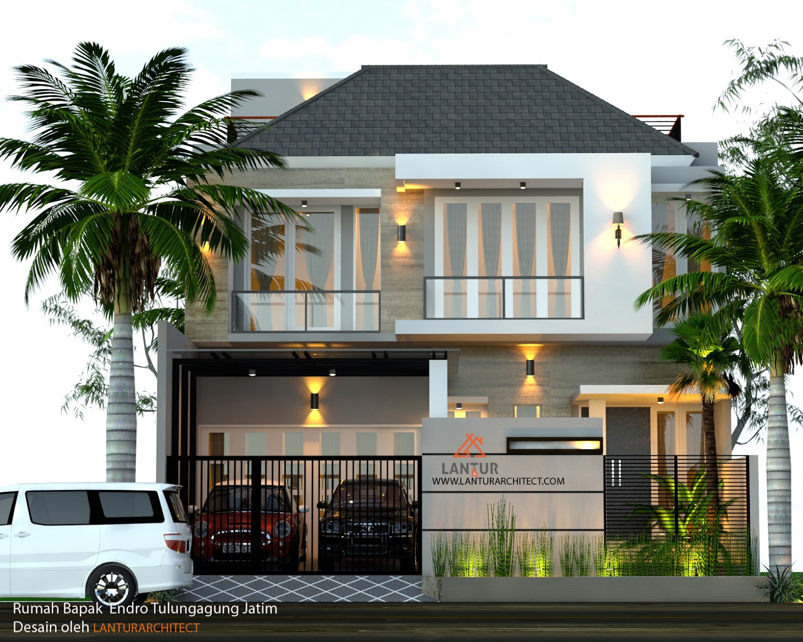 JASA ARSITEKTUR GAMBAR RUMAH DI KEDIRI LANTUR DESIGN JASA 