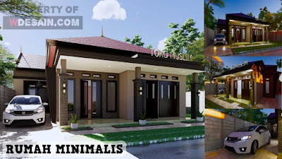 gambar rumah minimalis gandeng toko