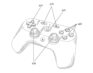 New Patent Show How Google’s Video Game Controller Could Look Like For It's Game Streaming Service