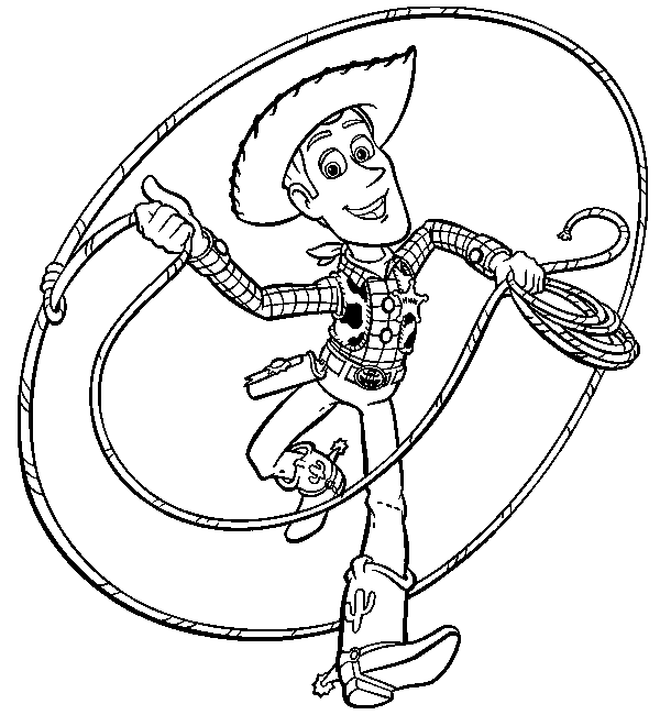 Coloring Pages for everyone: Disney Toy Story 3