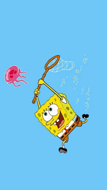 iPhone Wallpaper Cartoon Cute Spongebob