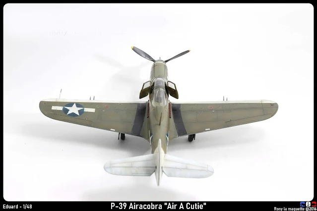 Maquette du P-400 Airacobra "Air A Cutie" d'Eduard au 1/48.