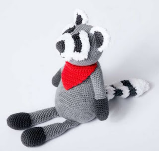 PATRON GRATIS MAPACHE AMIGURUMI 56804