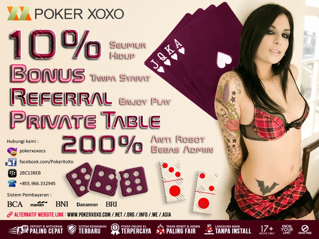 PokerXoXo Judi Poker Domino Terpercaya