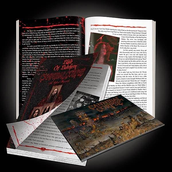 CANNIBAL CORPSE Akan Merilis Buku Autobiografy " Bible Of Butchery " Bersamaan dengan Album Barunya " A Skeletal Domain " di bulan September 2014