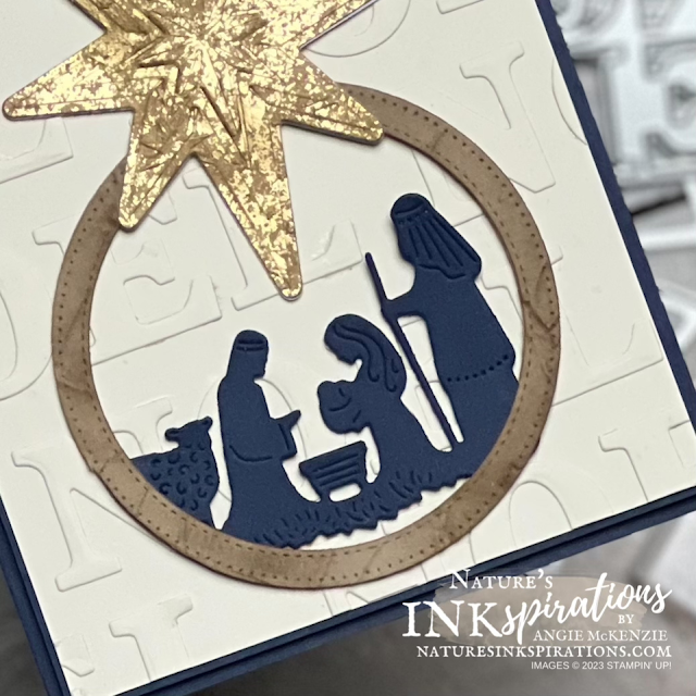 Stampin' Up! Noel Navity Christmas card preview | Nature's INKspirations by Angie McKenzie