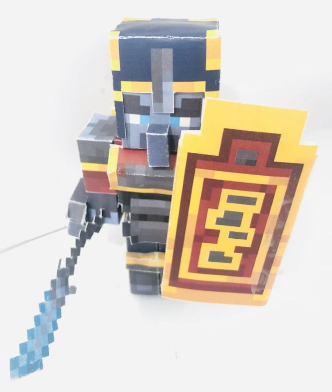 Pixel Papercraft - Steve (Minecraft)