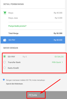 cara pesan tiket bioskop secara online dengan menggunakan android