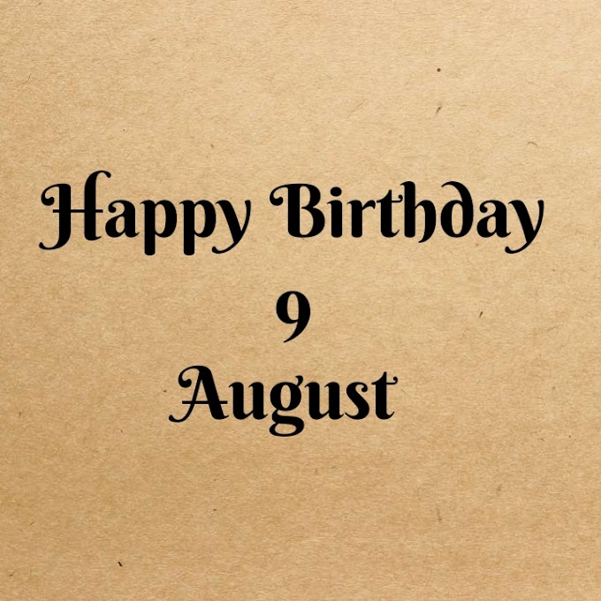 Happy belated Birthday of  9th August  video download