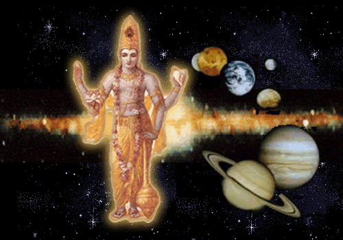 latest wallpapers of lord krishna. God Vishnu And Planets