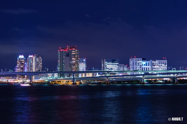 お台場の夜景～晴海ふ頭