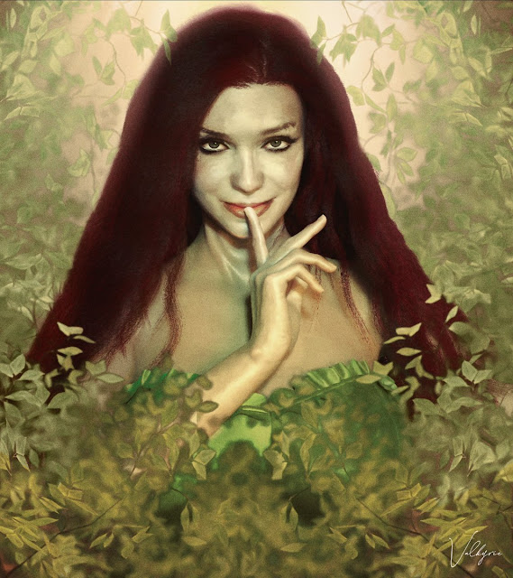Poison Ivy Fanart by Valkyrana