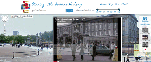 Google as well as Historypin convey created an interactive archive of photographs as well as videos from Q New The Diamond Jubilee on Google Maps