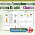  Ejercicios Complementarios Primer Grado - Bloque 3 