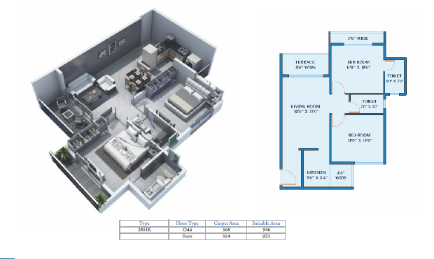 Sheltrex Karjat Floor Plans