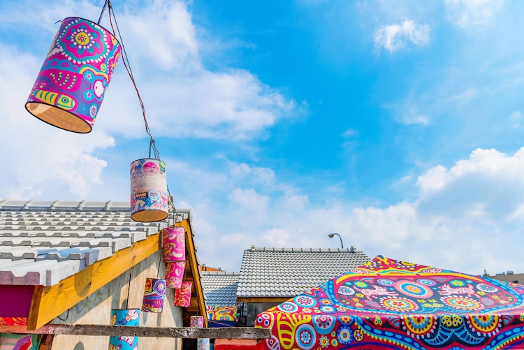 A 97-Year-Old Man Saved His Village By Painting Buildings With Colorful Art