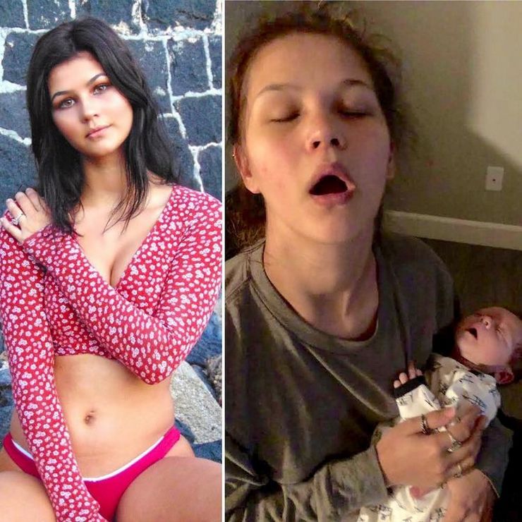 20 photos whose children have changed their lives dramatically